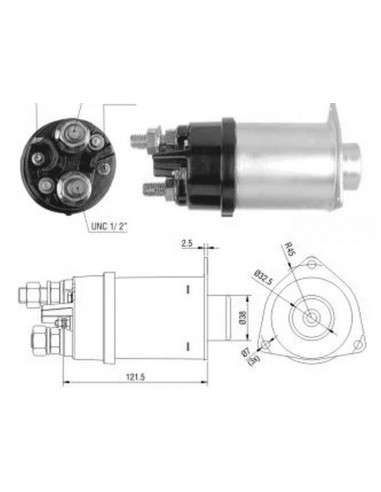 Solenoide D. 42mt 1115598 (d.remy) 12v