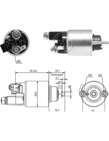Solenoide Toyota Corolla / Yaris