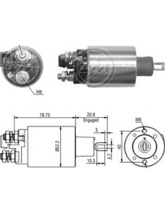 Solenoide Ford F100 Mwm 6...