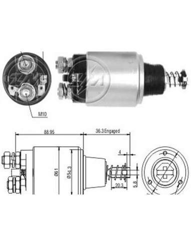Solenoide Ford Cargo-tractor Komatsu...