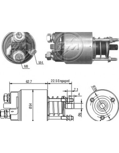 Solenoide Gm Astra,corsa,zafira 1.7...