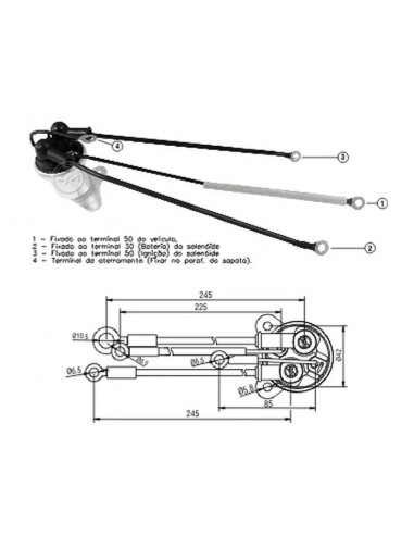 Solenoide M.benz 712-914-915-atego 24v