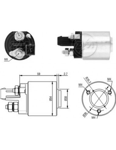 Solenoide Vw Golf,bora,passat,sharan