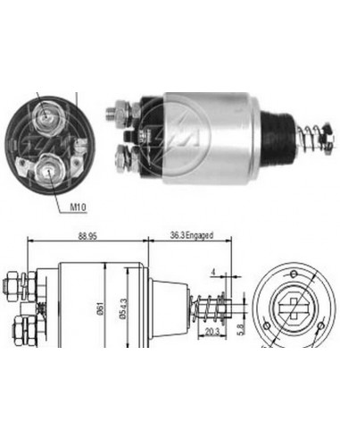 Solenoide Fiat...