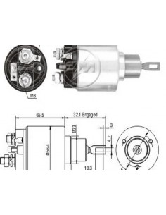 Solenoide Ford Fiesta 1,6...