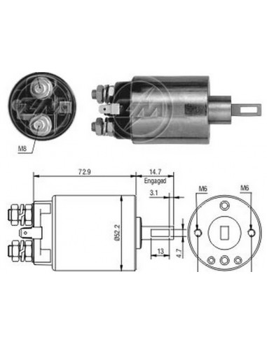 Solenoide Honda Accort,civic...