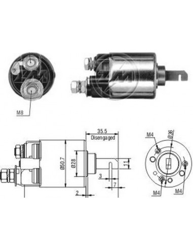 Solenoide Honda Civic-accord-prelude...