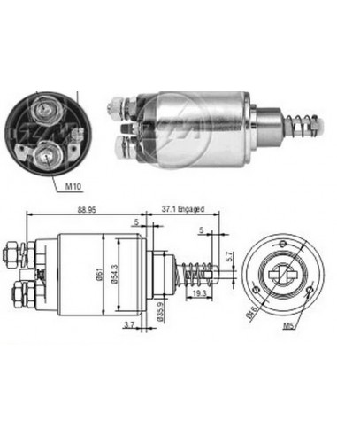 Solenoide Ford-vw-case-m.ferguson...
