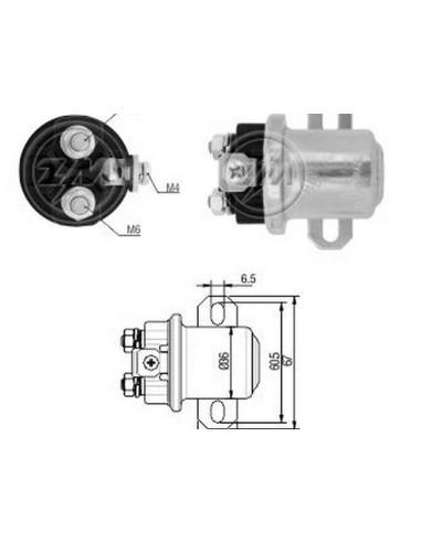 Solenoide Auxiliar M.benz...