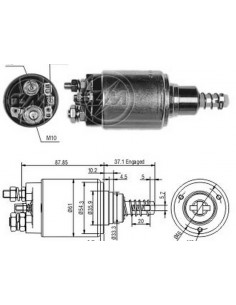 Solenoide Peugeot 504/505...
