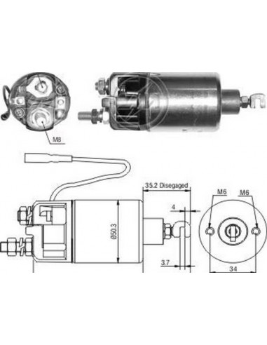 Solenoide Susuki-toyota Celica...