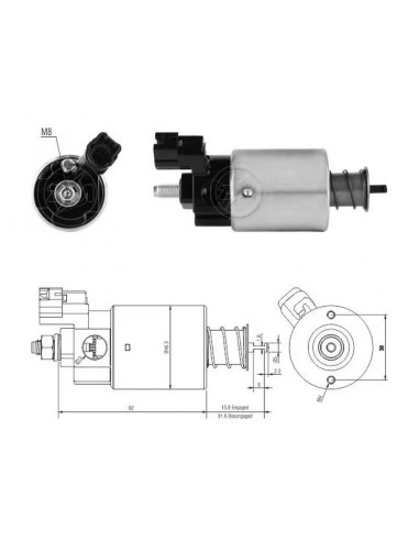 Solenoide Toyota Corolla 1.8 2005...