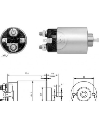 Solenoide Mitsubishi...