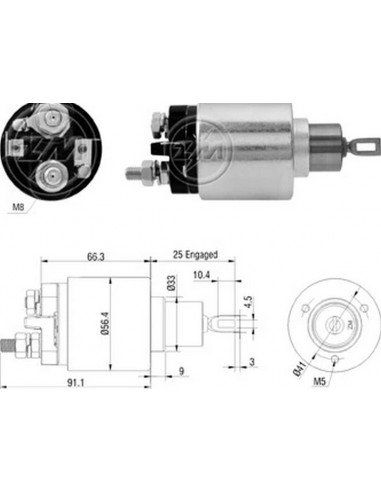 Solenoide Audi Cabriolet-coupe,...