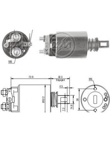 Solenoide Chev.luv,blazer Nafta Y...