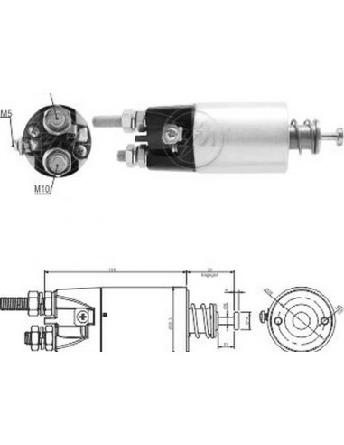 Solenoide Scania 124 Desde 2010 Serie...