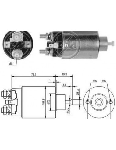 Solenoide Isuzu-nissan-subaru-peugeot...