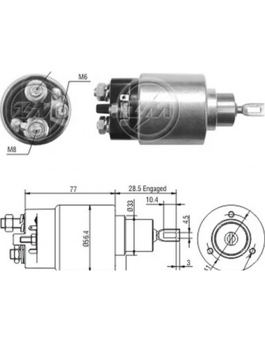 Solenoide M.benz C Class,clk,e Class,...