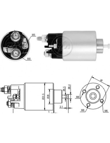Solenoide Renault...