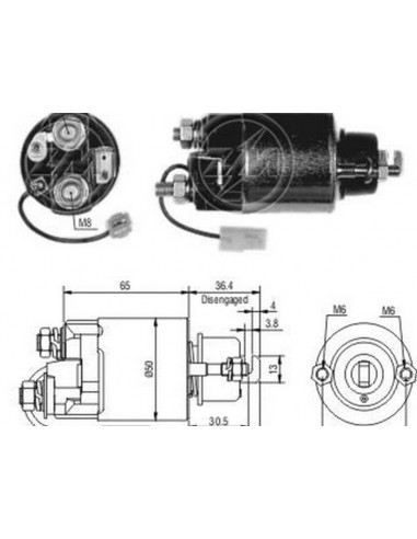 Solenoide Daihatsu-subaru-toyota...
