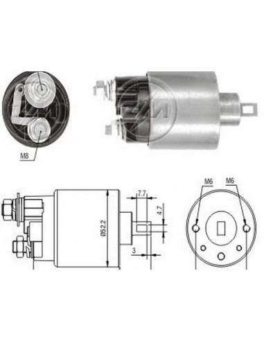 Solenoide Honda Civic 1.5 Crx- Rover...