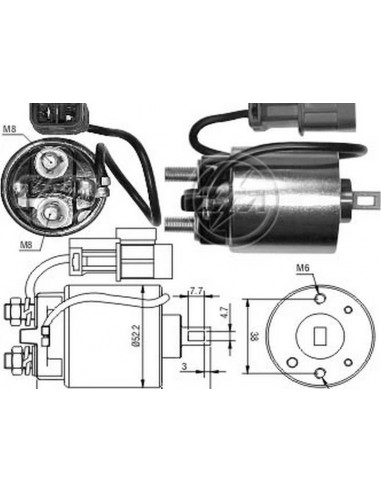 Solenoide Nissan Van,pick Up...