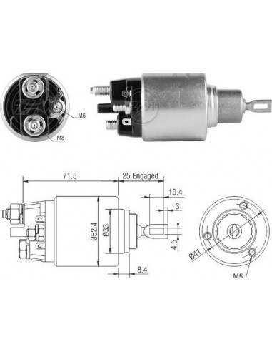 Solenoide Mb Sprinter 311 / 415 / 515...