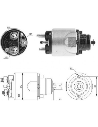 Solenoide Gm S10 / Blazer 2.8 D 2012...