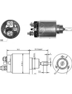 Solenoide Renault 19/clio...
