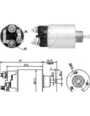 Solenoide Ford Focus,escort 2.0 16v...