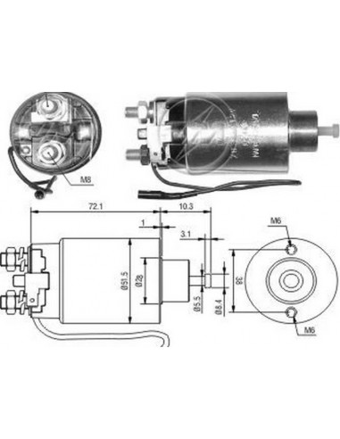 Solenoide Mitsubishi...