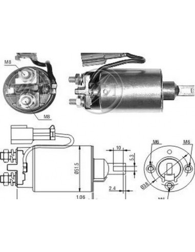 Solenoide Nissan Pulsar,sentra Y Nx...