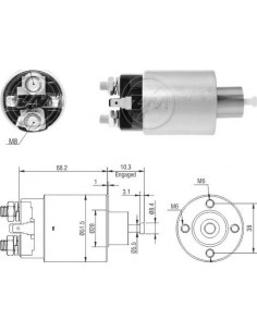 Solenoide Colt / Lancer /...