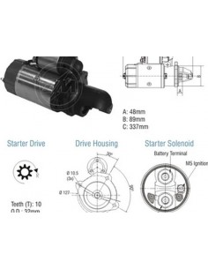 Motor De Arranque M.benz...