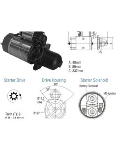 Motor De Arranque Ford...