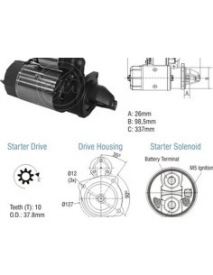 Motor De Arranque Ford...