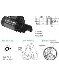 Motor De Arranque M.benz...