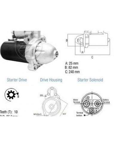 Motor De Arranque M.benz Sprinter 311...