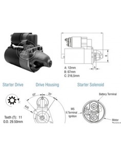 Motor De Arranque Fiat...