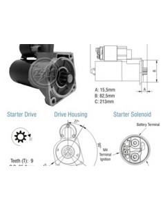 Motor De Arranque Vw...