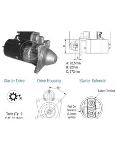 Motor De Arranque M.benz...