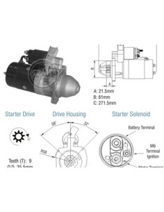 Motor De Arranque Fiat...