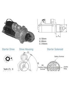 Motor De Arranque M.benz...