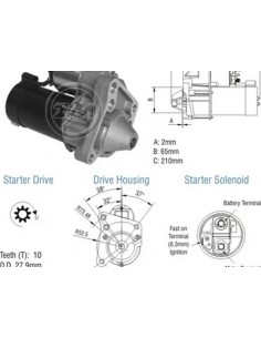 Motor De Arranque Renault...