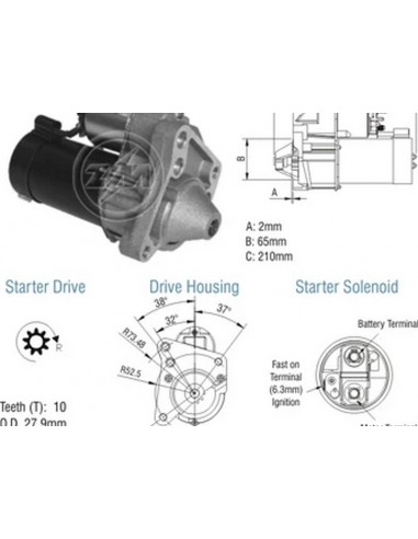 Motor De Arranque Renault...