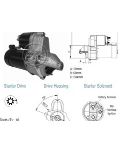 Motor De Arranque Gm Corsa...
