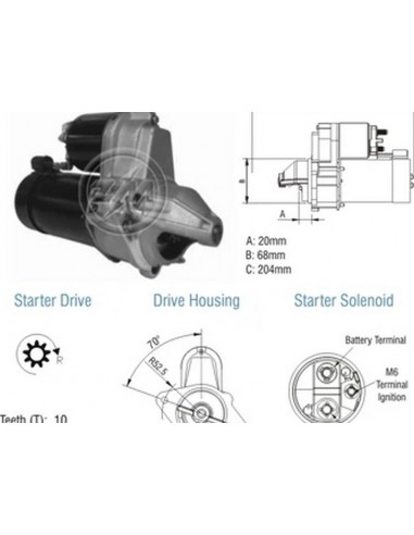 Motor De Arranque Gm Corsa 19942009 /...