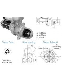 Motor De Arranque M.benz...