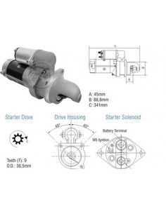 Motor De Arranque M.benz...