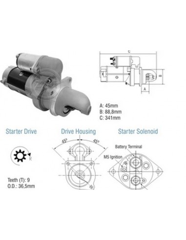 Motor De Arranque M.benz...